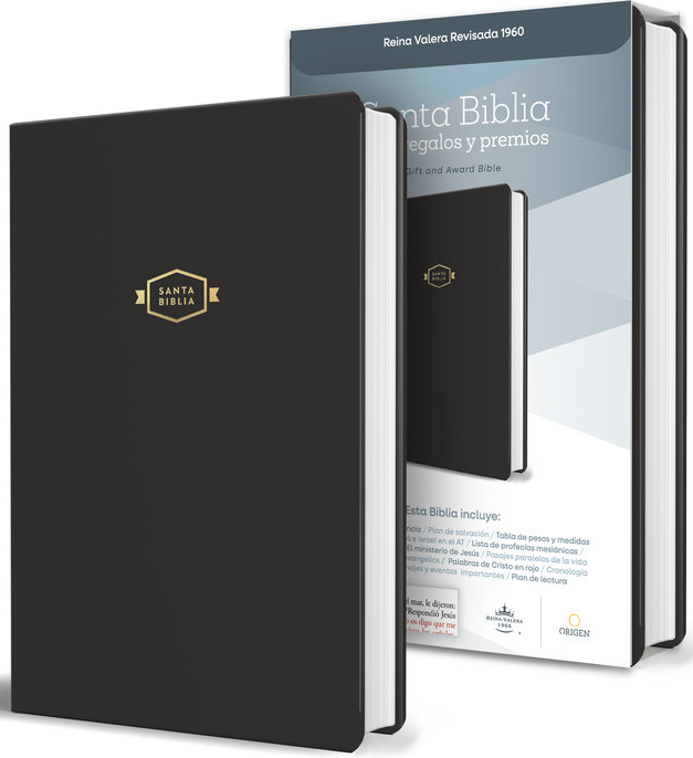 RVR 1960 Biblia para Regalos y Premios (RVR 1960 Gift And Award Bible) Black