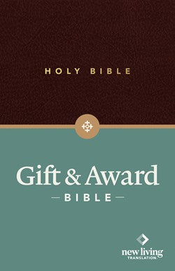 NLT Gift and Award Bible Burgundy