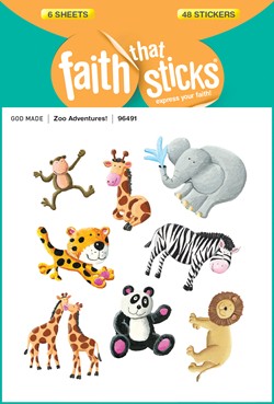 Zoo Adventures! Stickers