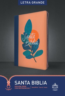 Santa Biblia RVR 60, Edición zíper con referencias, letra grande (RVR 1960 Large Print Zipper Bible)