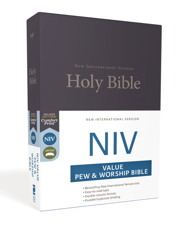 NIV Value Church Bible Blue (Pew & Worship)