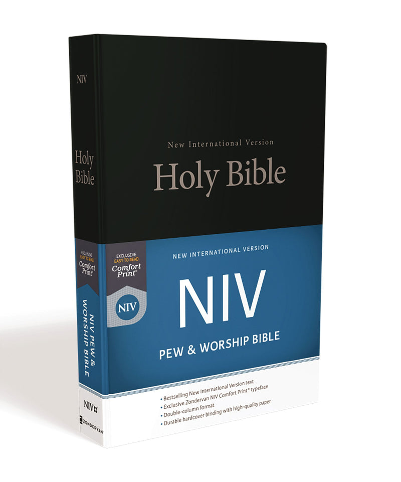 NIV Church Bible Black (Pew)