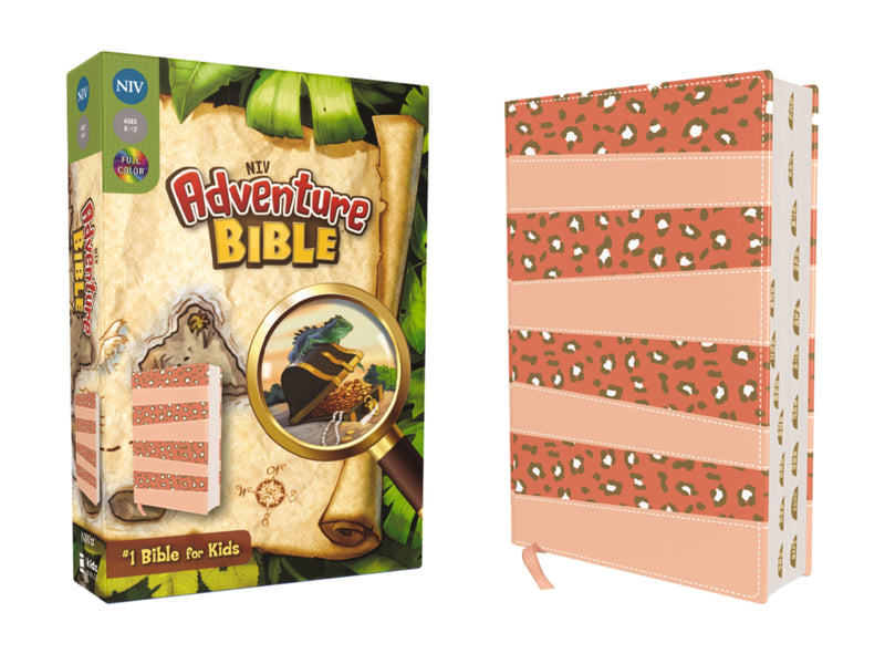 NIV Adventure Bible Full-Color Coral Indexed