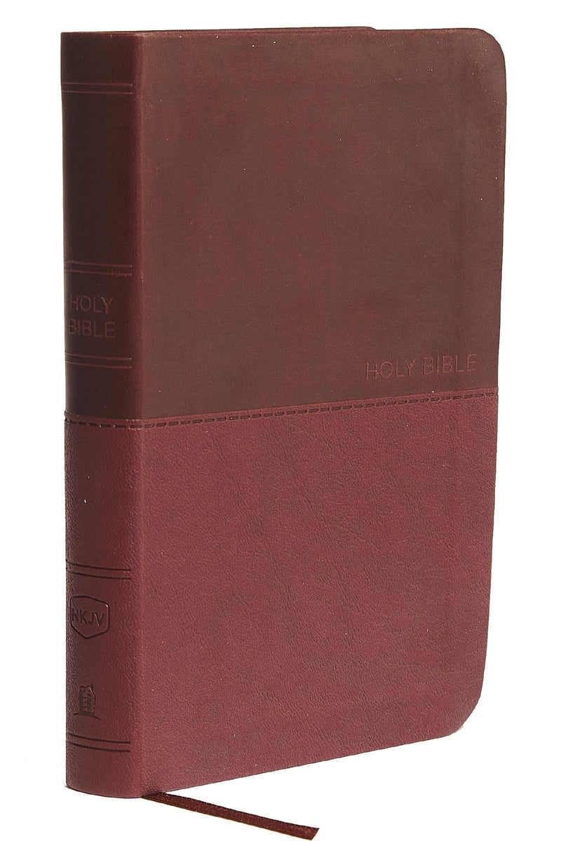 NKJV Value Compact Thinline Bible Burgundy