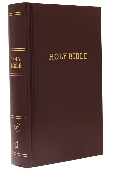 KJV Pew Bible Burgundy (Nel)