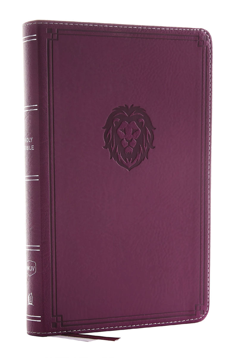 NKJV Thinline Bible Youth Edition Berry Leathersoft