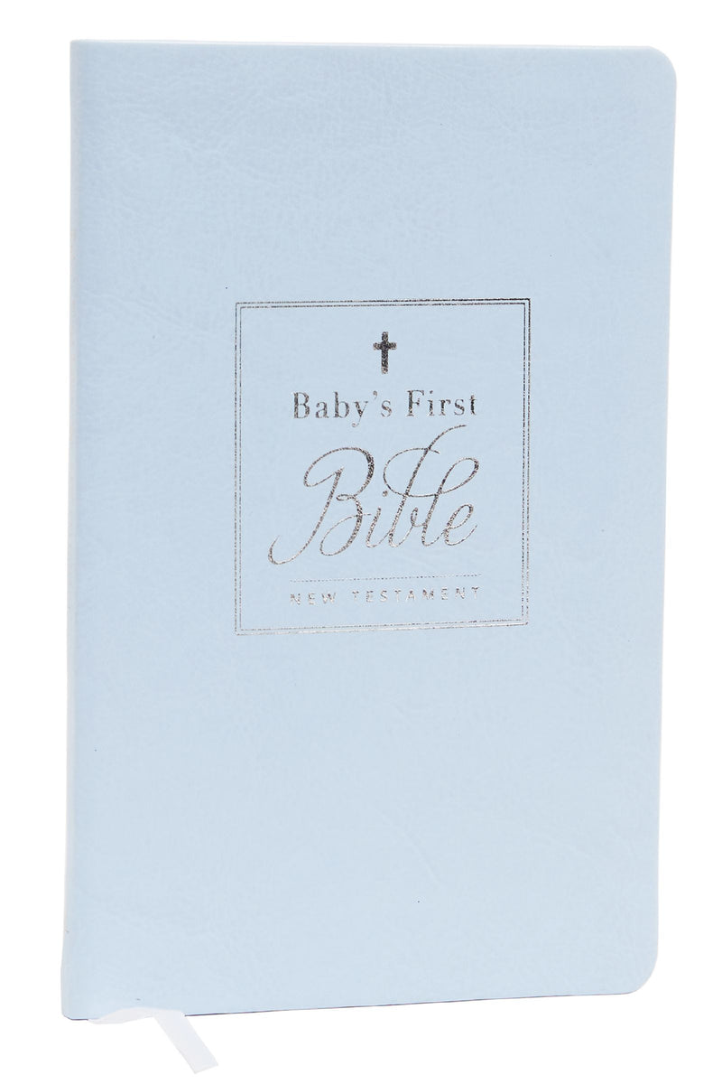KJV Baby's First New Testament Blue Leathersoft