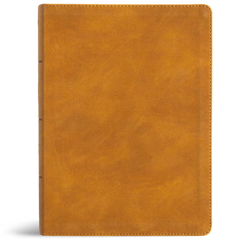 NASB 2020 Study Bible Camel SuedeSoft LeatherTouch