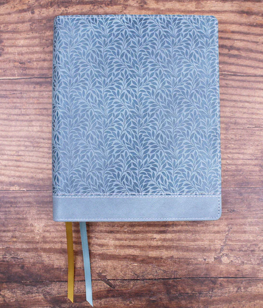 NIV Journal the Word Bible Large Print Teal Leathersoft
