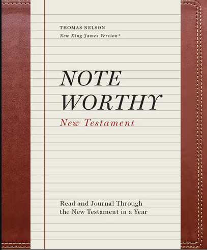 NKJV Noteworthy New Testament: Read and Journal
