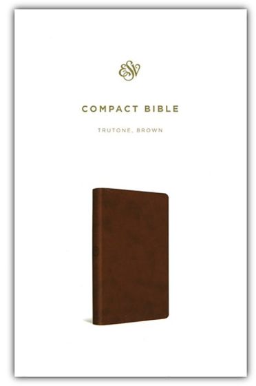 ESV Compact Bible - Brown TruTone