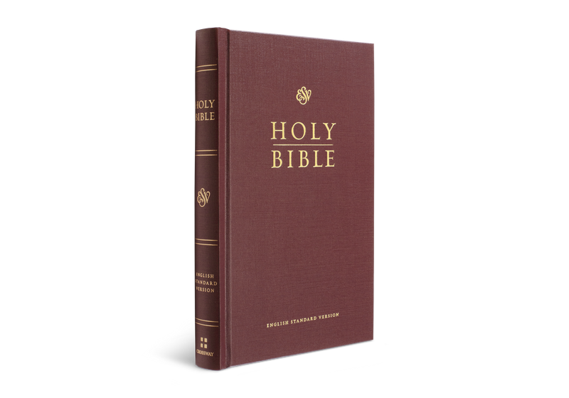 ESV Church Bible - Burgundy (Pew Bible)
