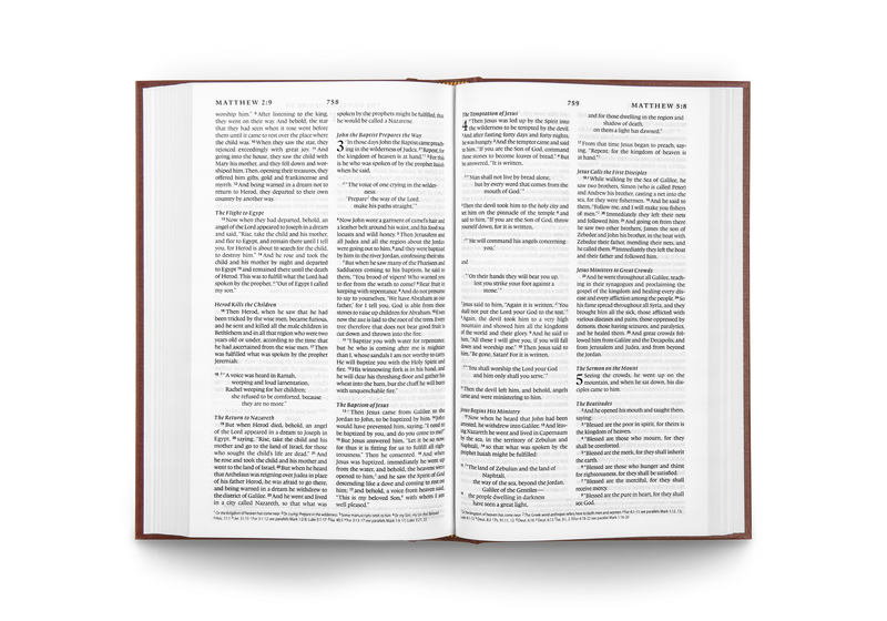 ESV Church Bible - Burgundy (Pew Bible)