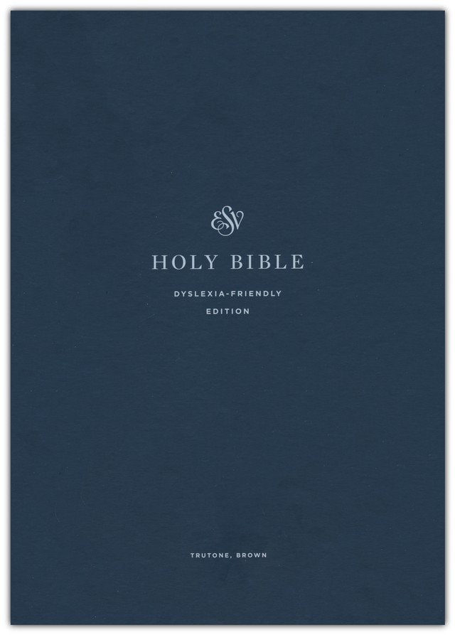 ESV Bible: Dyslexia-Friendly Edition Brown TruTone