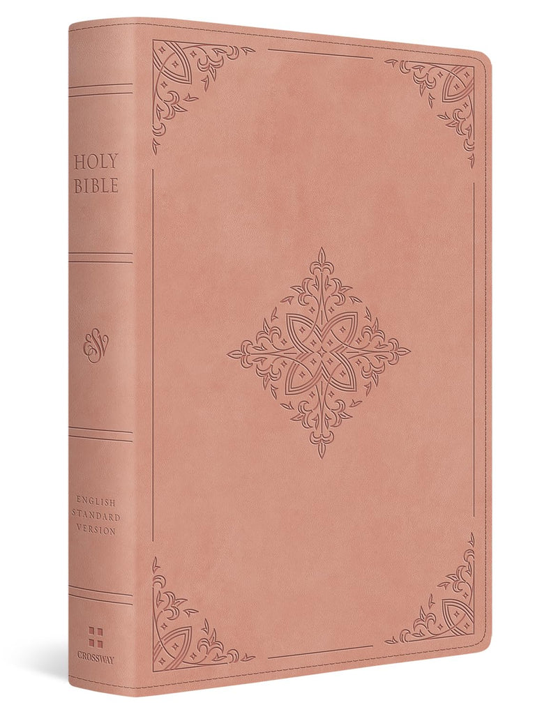 ESV Bible: Dyslexia-Friendly Edition Blush Rose TruTone
