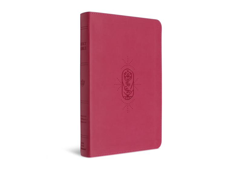 ESV Kid's Thinline Bible, Pink The True Vine Design