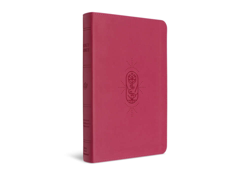 ESV Kid's Thinline Bible, Pink The True Vine Design