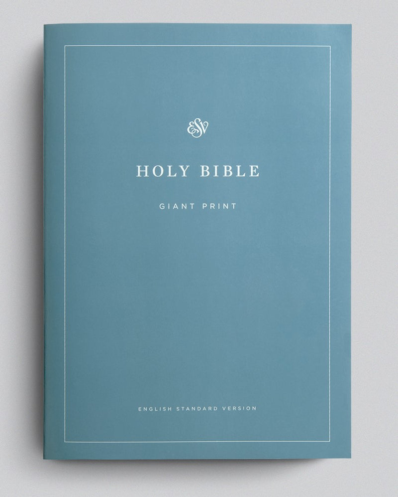 ESV Economy Bible, Giant Print (top - no due date)