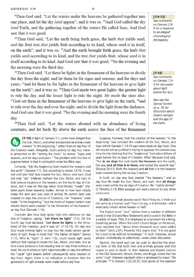 NKJV Defending Faith Study Bible Hardback, Indexed