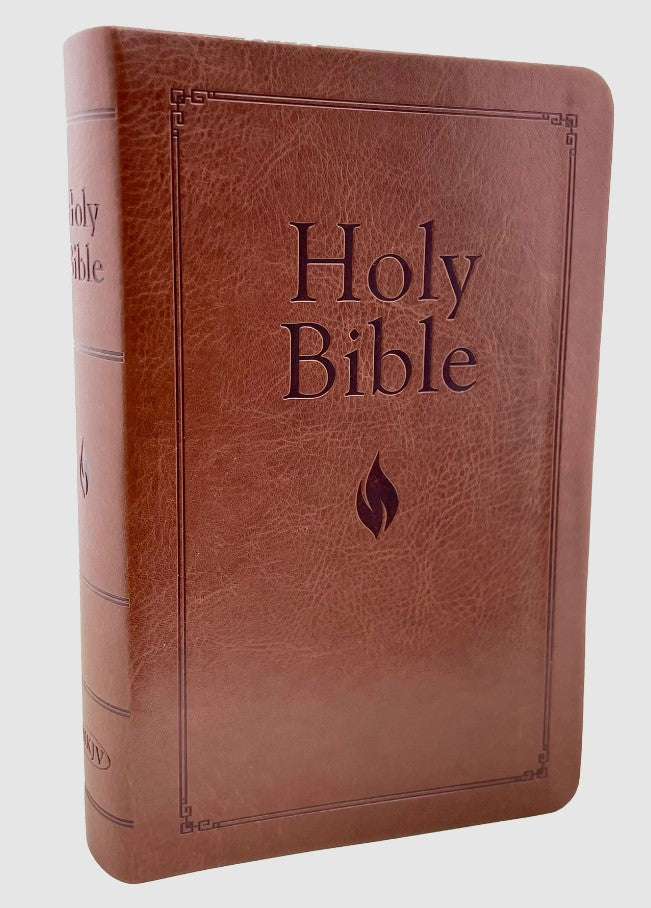 NKJV Defending the Faith Personal-Carry Edition Study Bible Brown