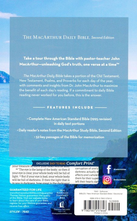 NASB MacArthur Daily Bible