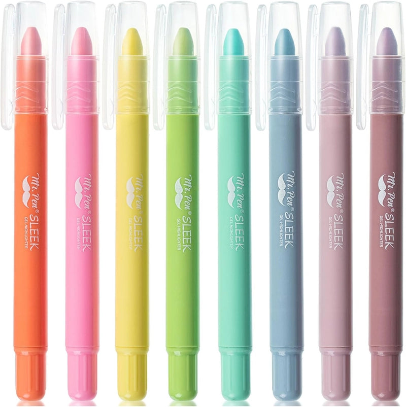 Mr. Pen Gel Highlighter Set Assorted Colors