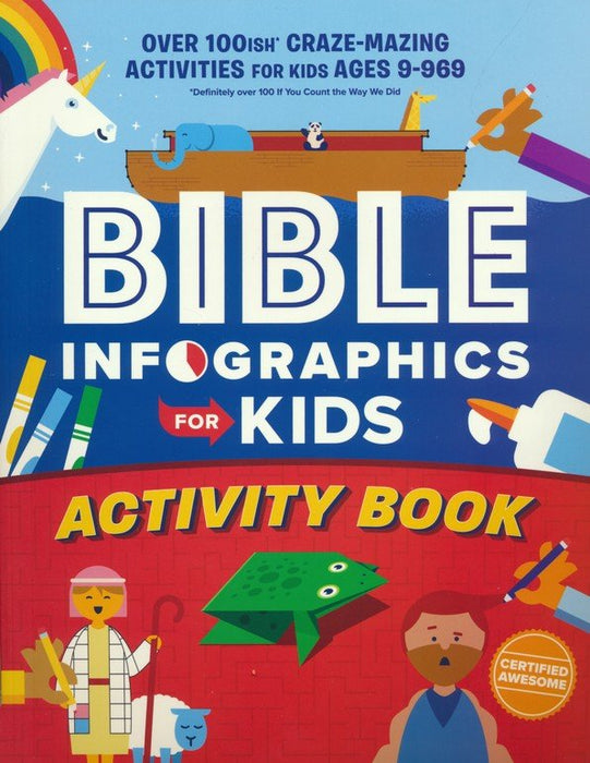 Bible Infographics Activity Book For Kids