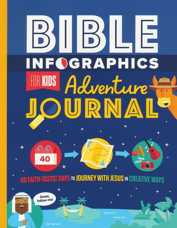 Bible Infographics Adventure Journal for Kids