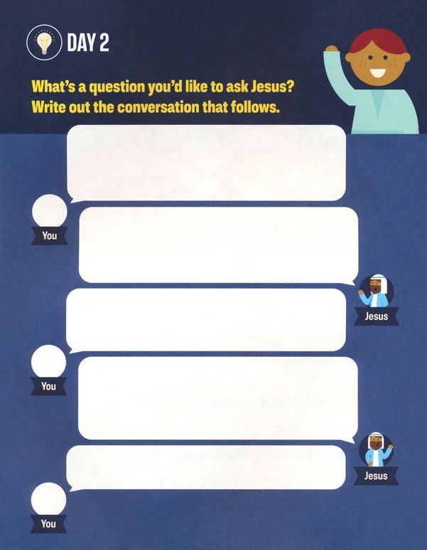 Bible Infographics Adventure Journal for Kids