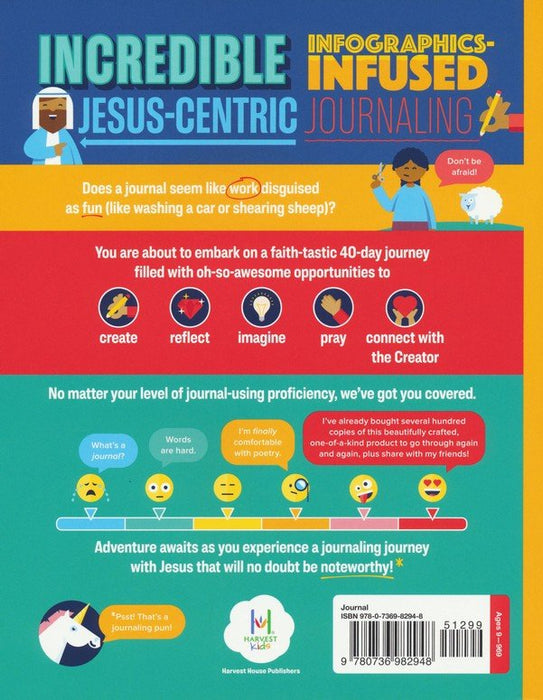 Bible Infographics Adventure Journal for Kids