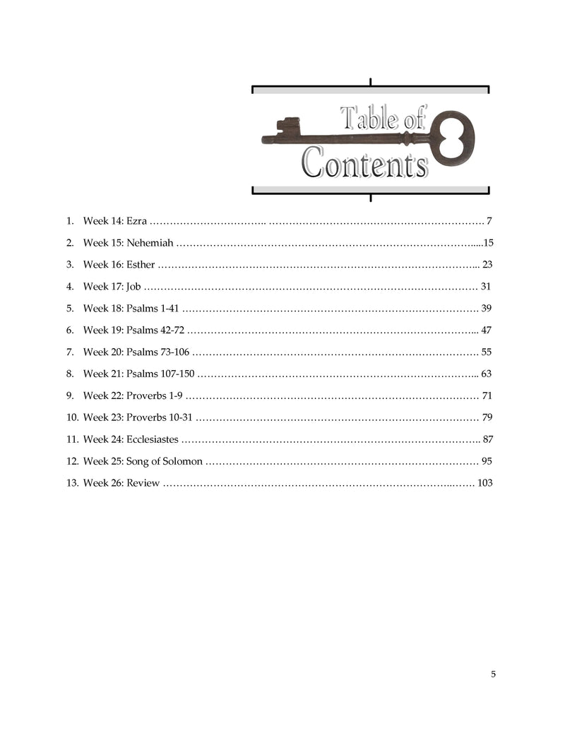 Twenty Pages a Week: Vol. 2 - The Writings (Ezra - Song of Solomon)