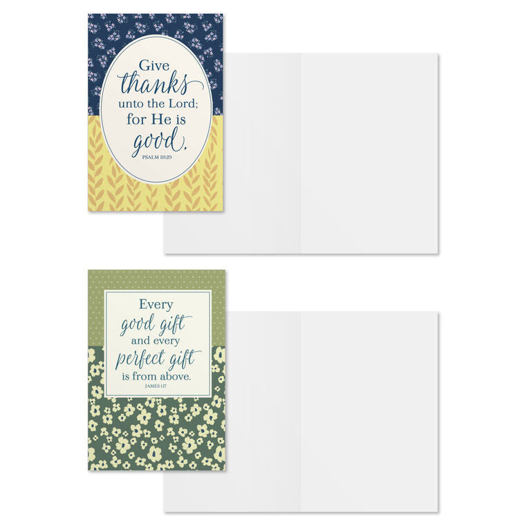 Boxed Cards Blank: Scripture