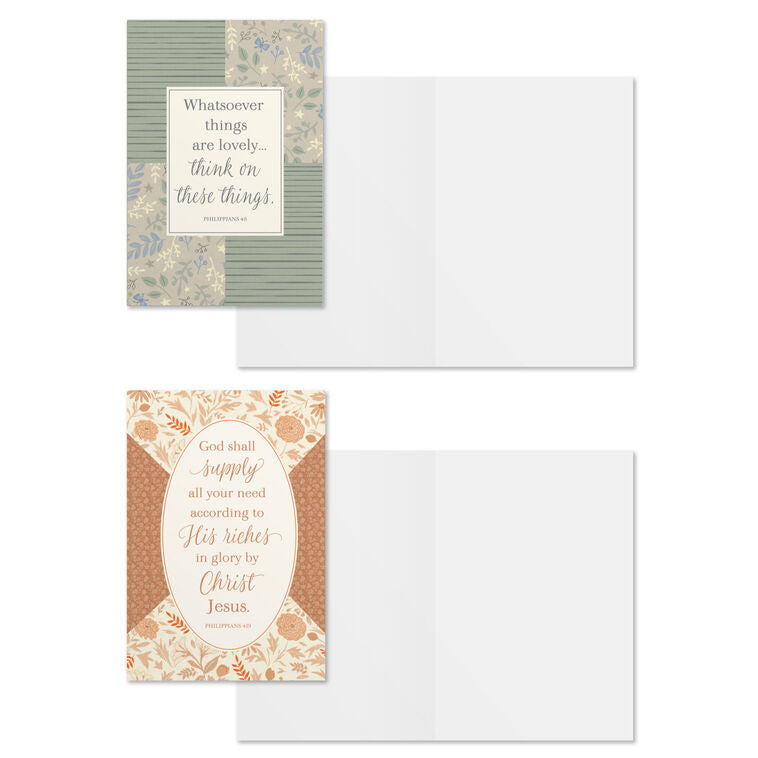 Boxed Cards Blank: Scripture