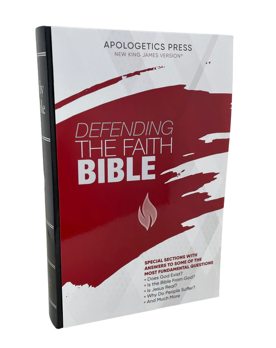 NKJV Defending the Faith Personal-Carry Edition Study Bible Black Hardback