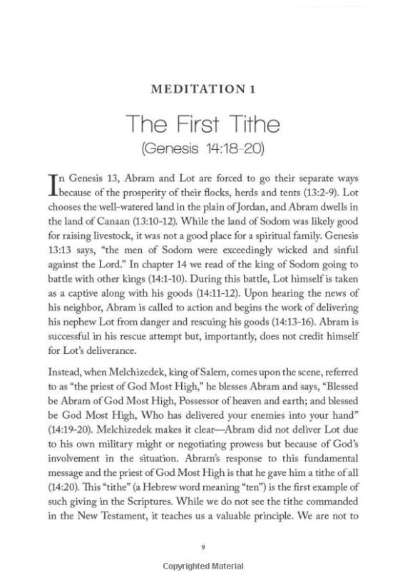 Collection Reflections: 53 Biblical Meditations to Motivate and Inspire Open Hearts and Open Hands