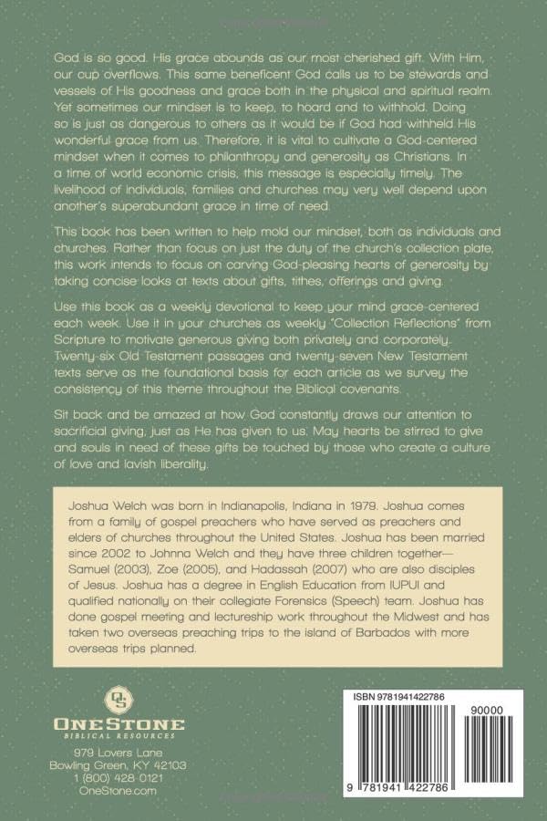 Collection Reflections: 53 Biblical Meditations to Motivate and Inspire Open Hearts and Open Hands