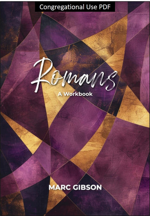 Romans: A Workbook -  Downloadable Congregational Use PDF