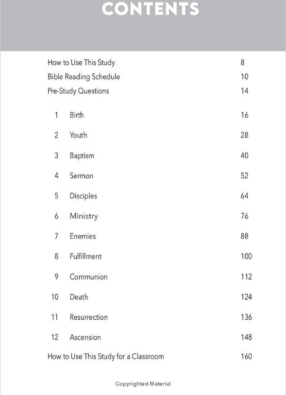 Life Of Christ: The Synoptic Gospels (Teen)