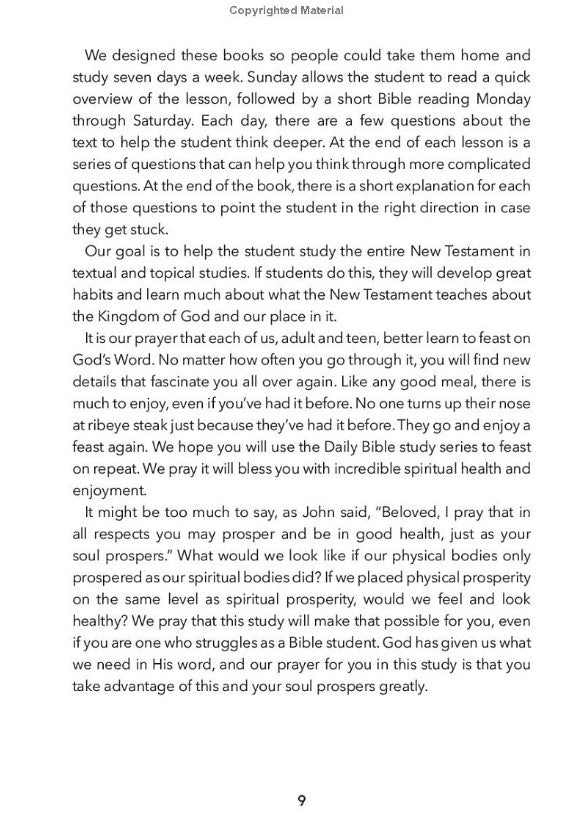 Life Of Christ: The Synoptic Gospels (Teen)