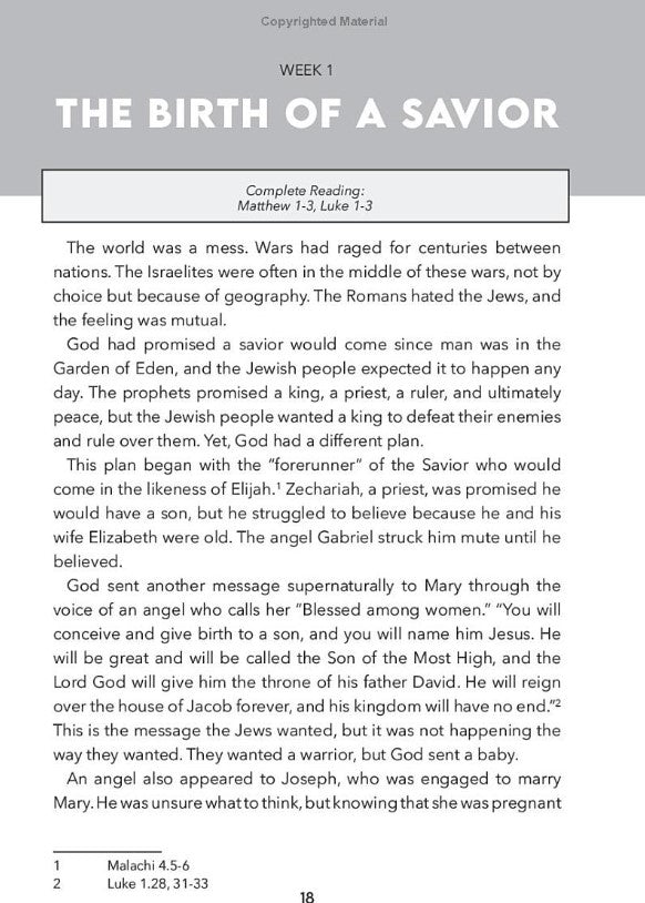 Life Of Christ: The Synoptic Gospels (Teen)