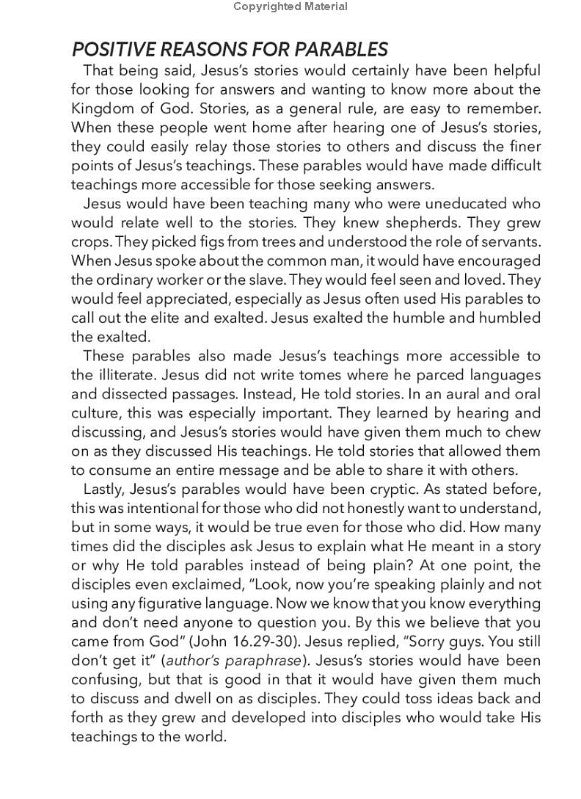 Parables of Jesus (Teen)