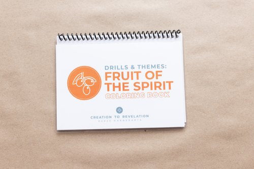 Creation To Revelation: Drills & Themes: Fruit of the Spirit Mini Coloring Book