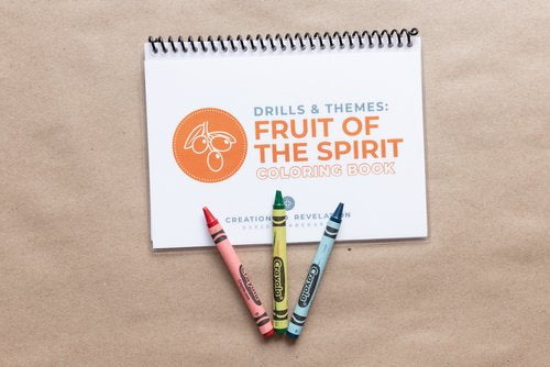Creation To Revelation: Drills & Themes: Fruit of the Spirit Mini Coloring Book