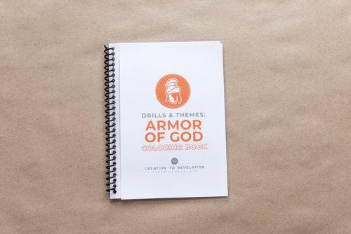 Creation To Revelation: Drills & Themes: Armor of God Mini Coloring Book