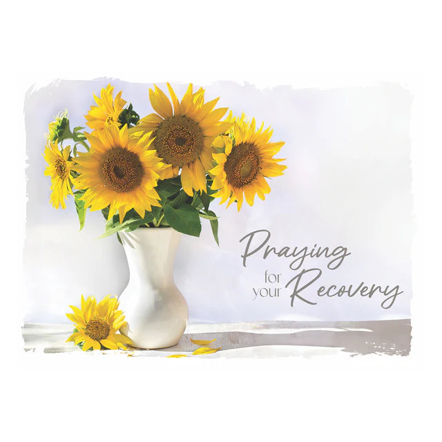 Boxed Cards - Get Well: Sunflowers