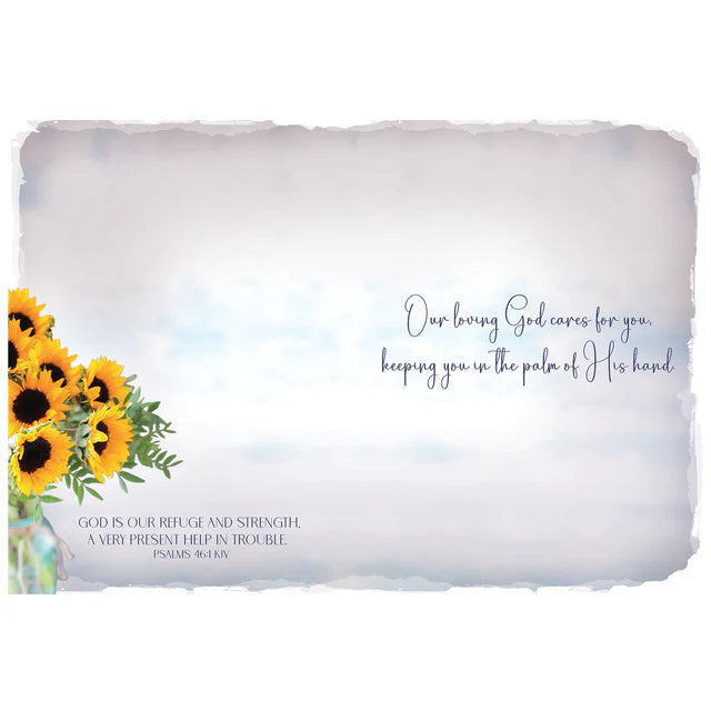Boxed Cards - Get Well: Sunflowers