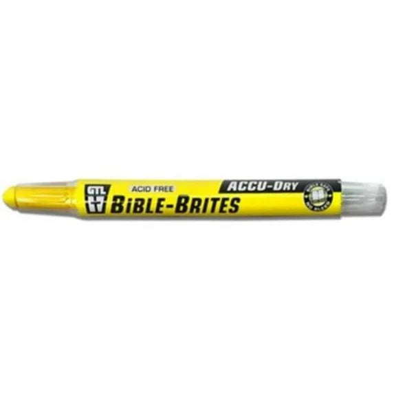 Accu-Dry Bible Brites Yellow Highlighter