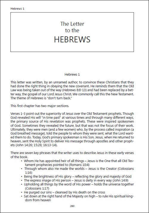 A Year in the New Testament: New Testament Chapter Summaries