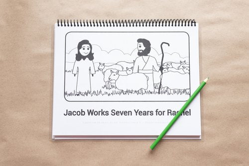 Creation To Revelation: History Pack 3: Jacob & Joseph Mini Coloring Book