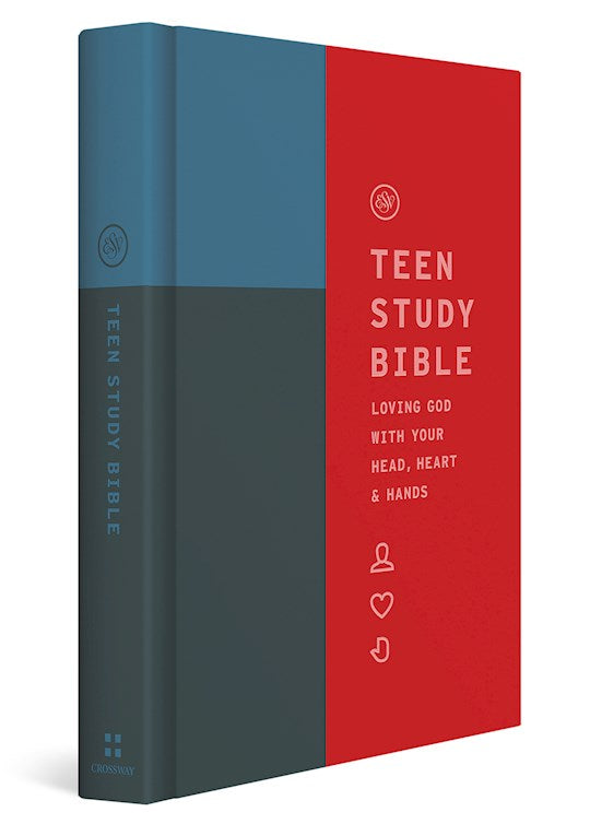 ESV Teen Study Bible Hardback Black/Navy: Cliffside